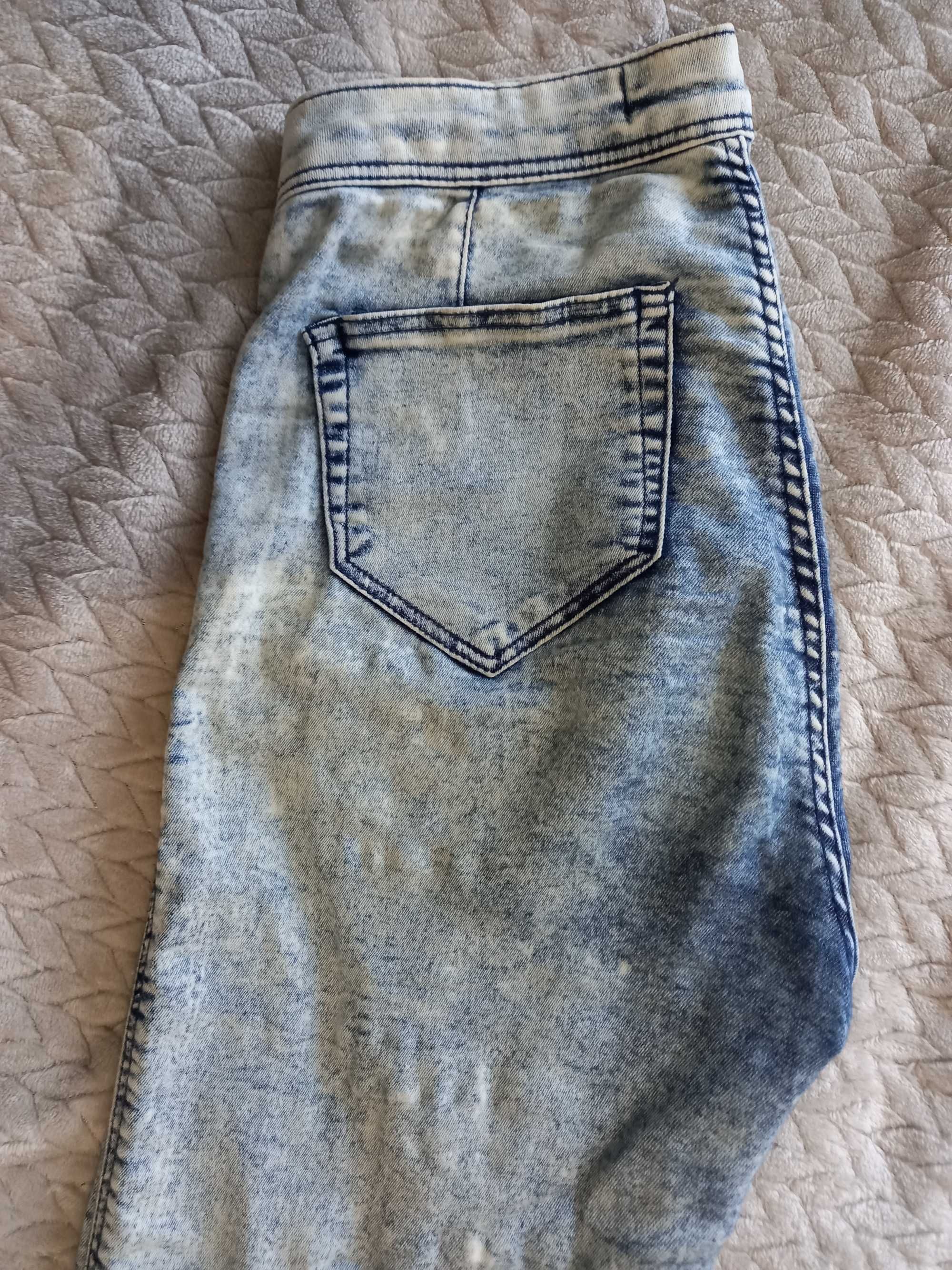 Spodnie jeans,rozmiar 34