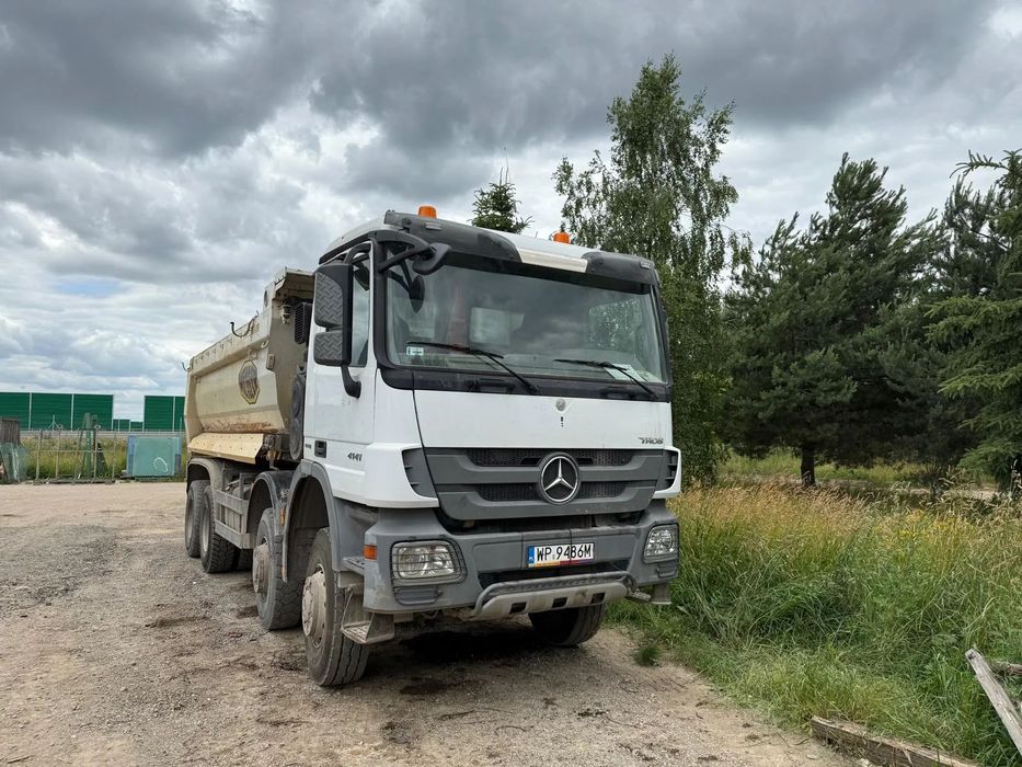 Mercedes-Benz ACTROS 4141 8x8  MERCEDES ACTROS 4141 8x8 wywrotka