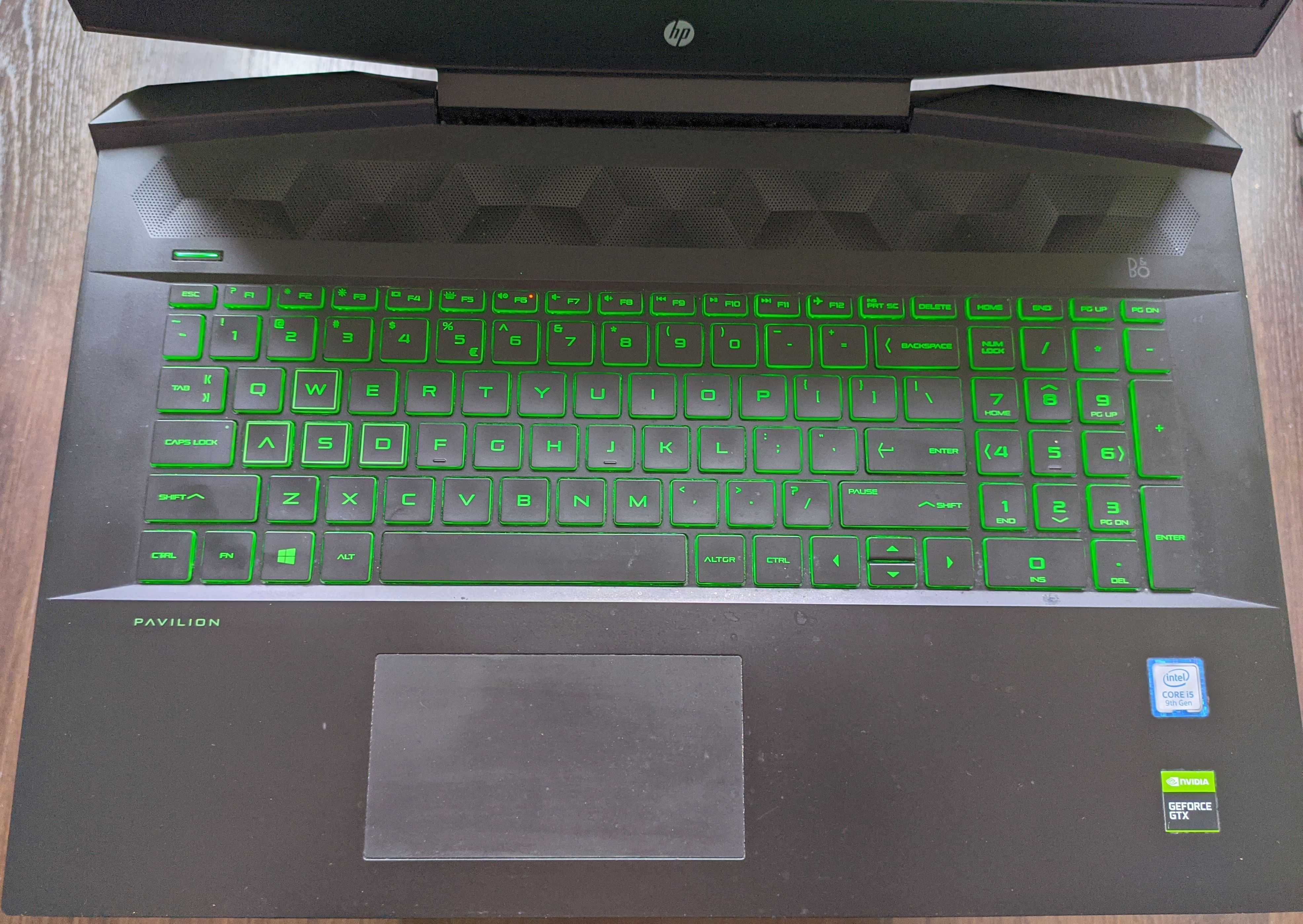 HP Pavilion Gaming 17'' FHD, i5-9300H, 16Gb DDR4, 500 Gb SSD, GTX1650