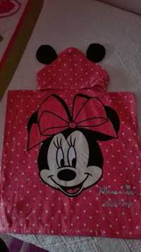 Poncho de praia minnie NOVO