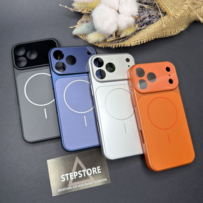 Чехол 15 Glass case для Iphone 16 Pro Max з Magsafe матовый 17