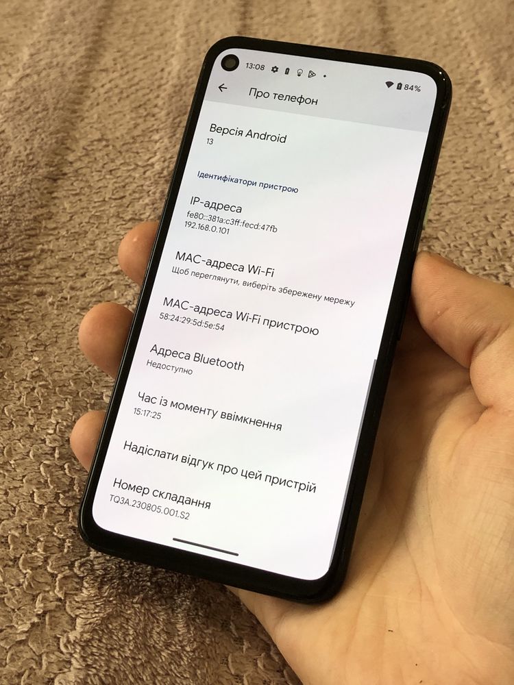 Телефон Pixel 4A 6/128gb Android 13 #22