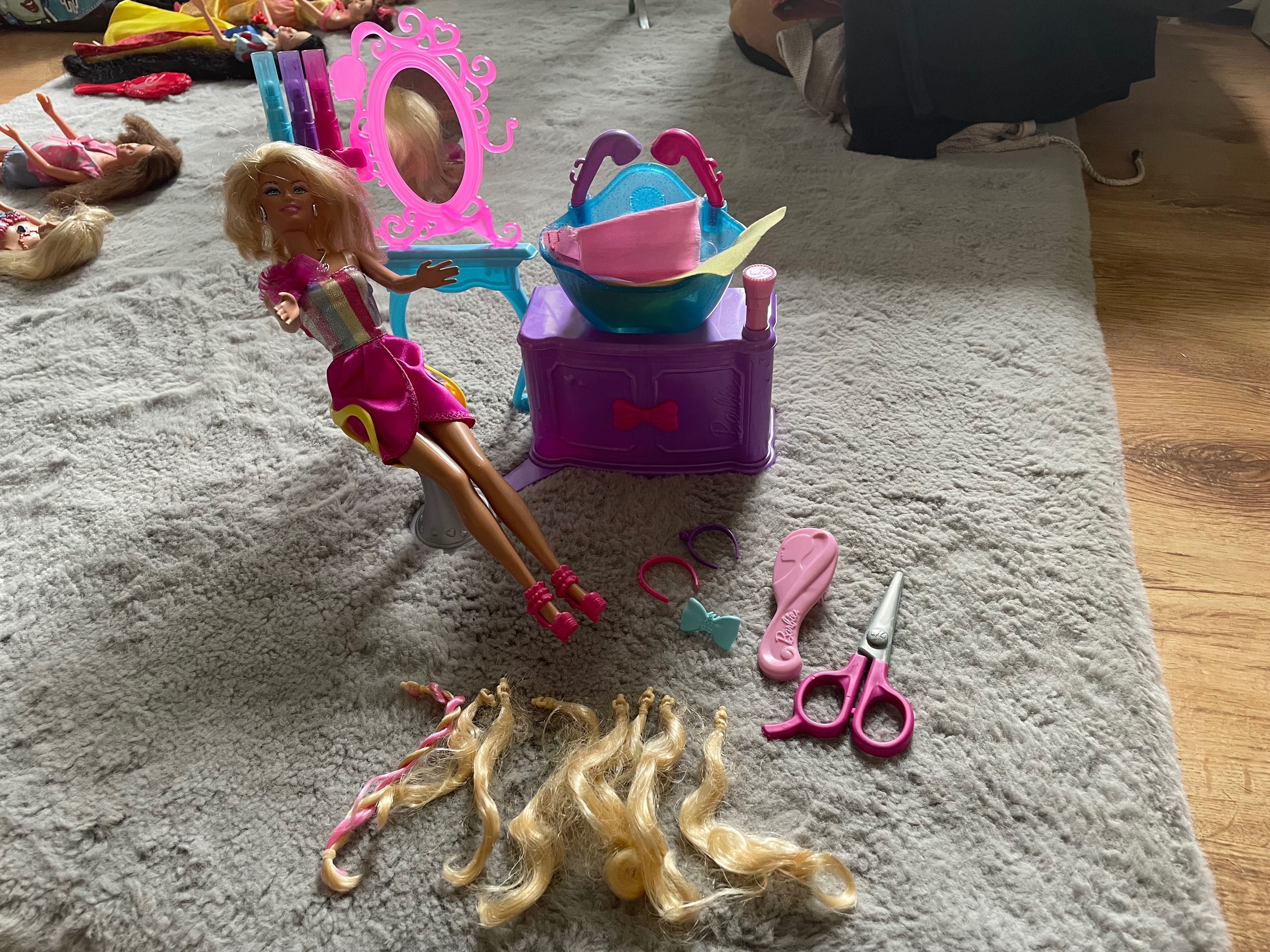 Barbie zakład fryzjerski