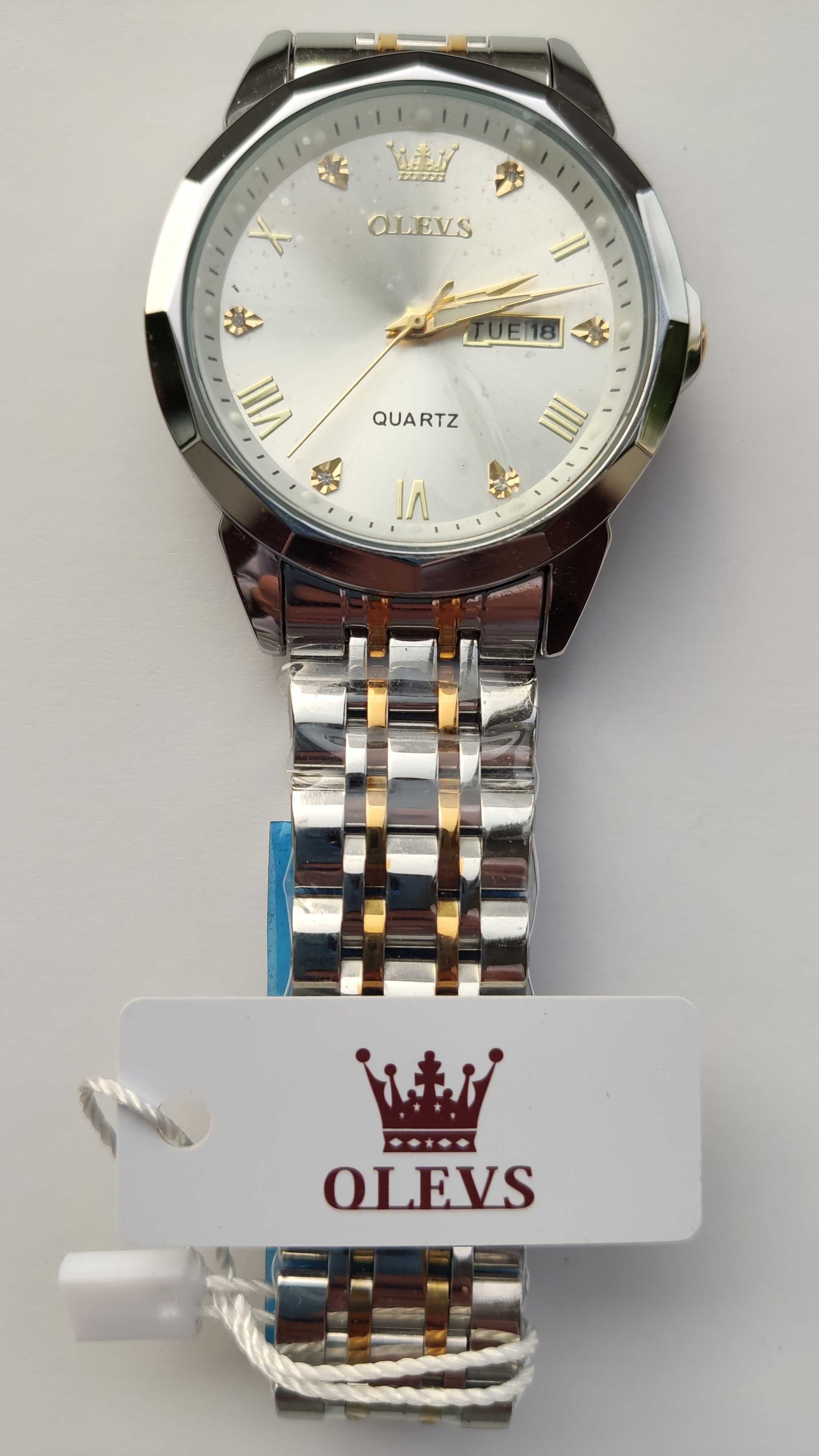 НОВЫЕ кварцевые мужские часы OLEVS модели 9931 купить недорого Киев