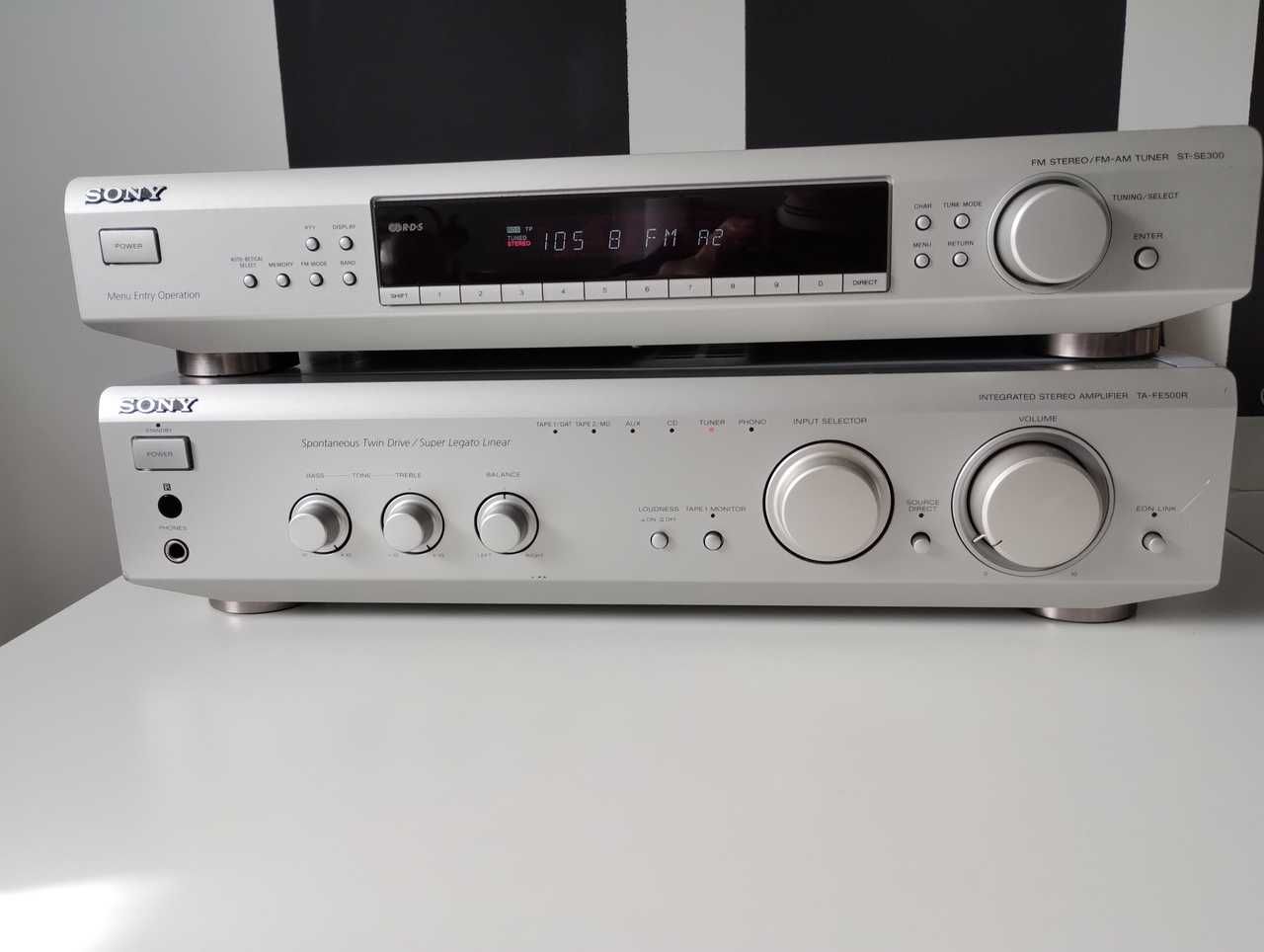 sony tuner st-se 300 wzmacniacz ta-fe 500 r cena zawiera wysylke