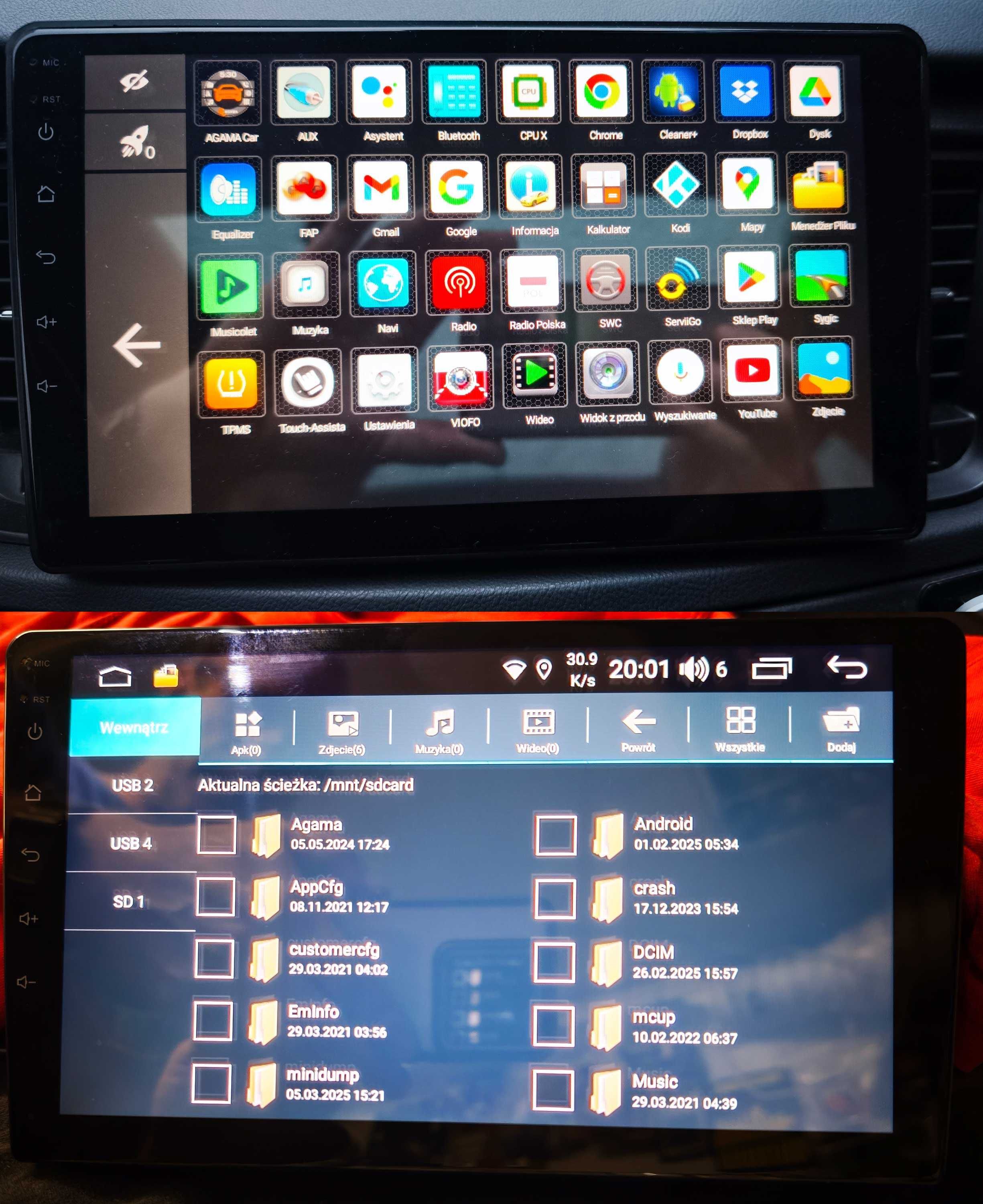 Radio stacja android GMS 9985T 4GB+32GB / UIS7862a / peugeot / CAN-BUS