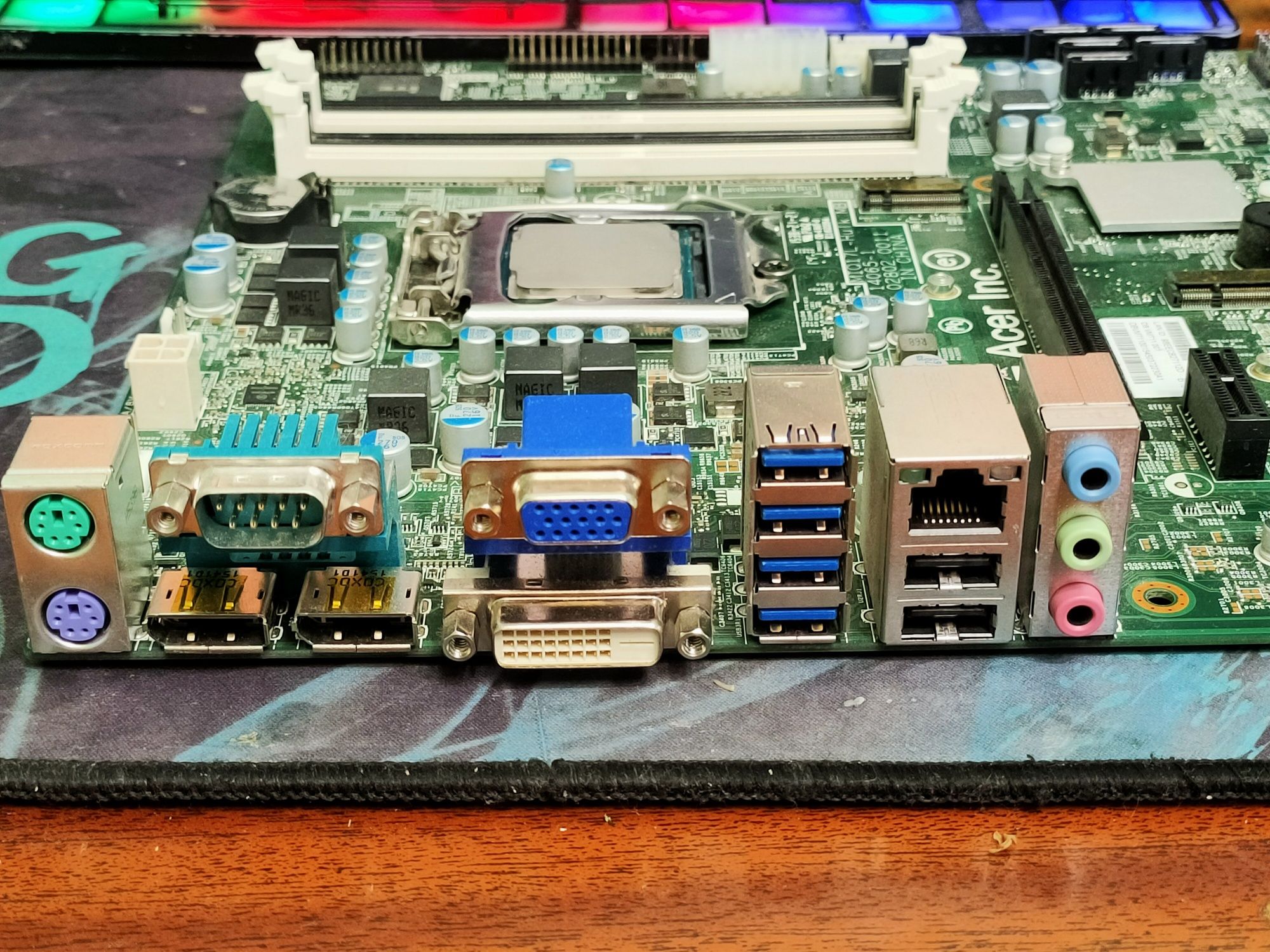 Комплект плата s1151+i3-7100