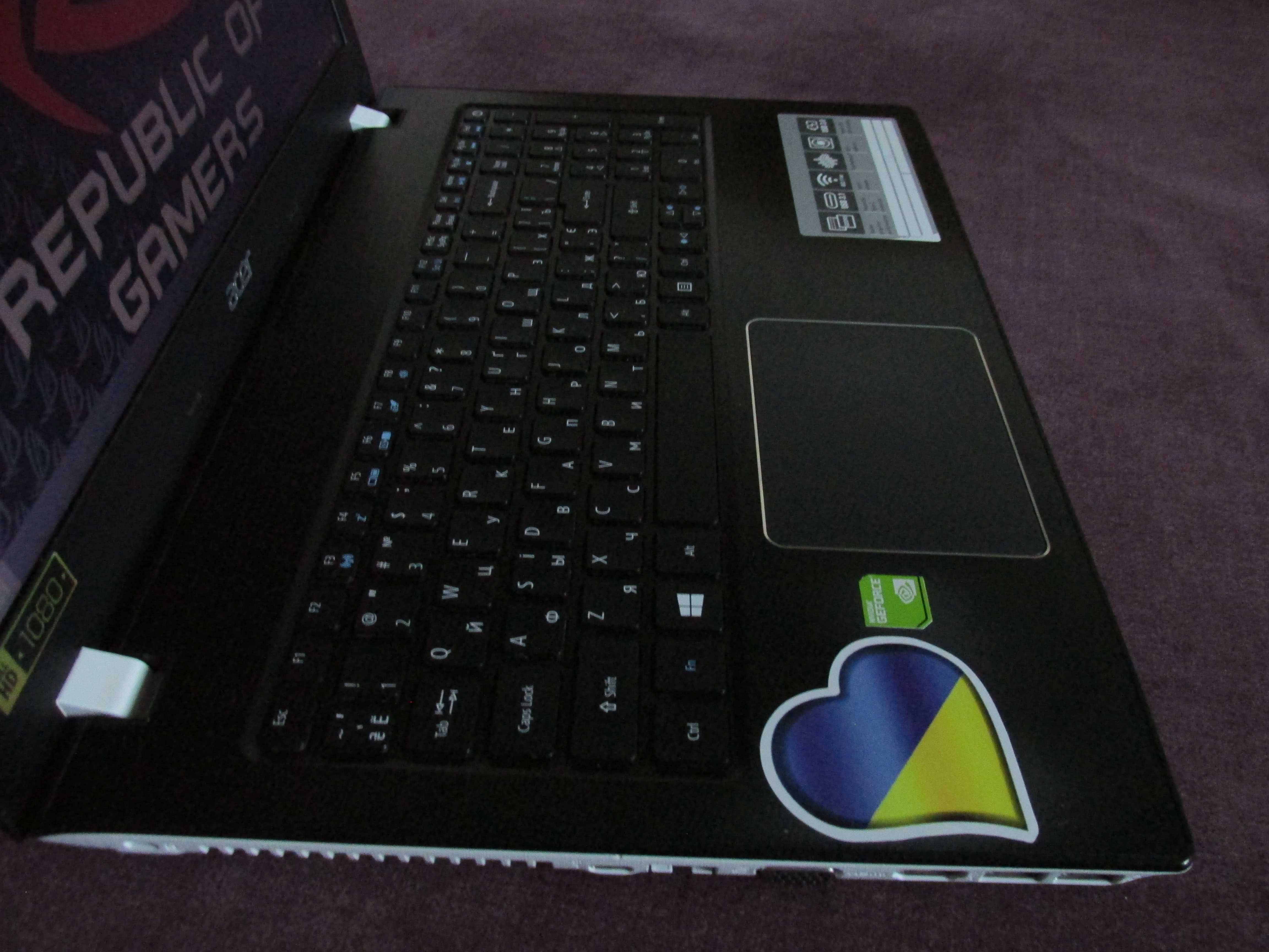 ІГРОВИЙ Ноутбук SSD/8 Поколіня -3.6Ghz 8 ядр+Geforce GDDR5+12Gb