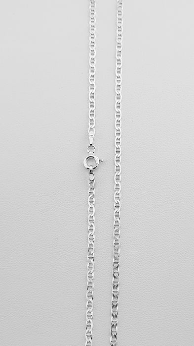 Łańcuszek srebrny pełny pr.925 splot gucci 50cm damski męski