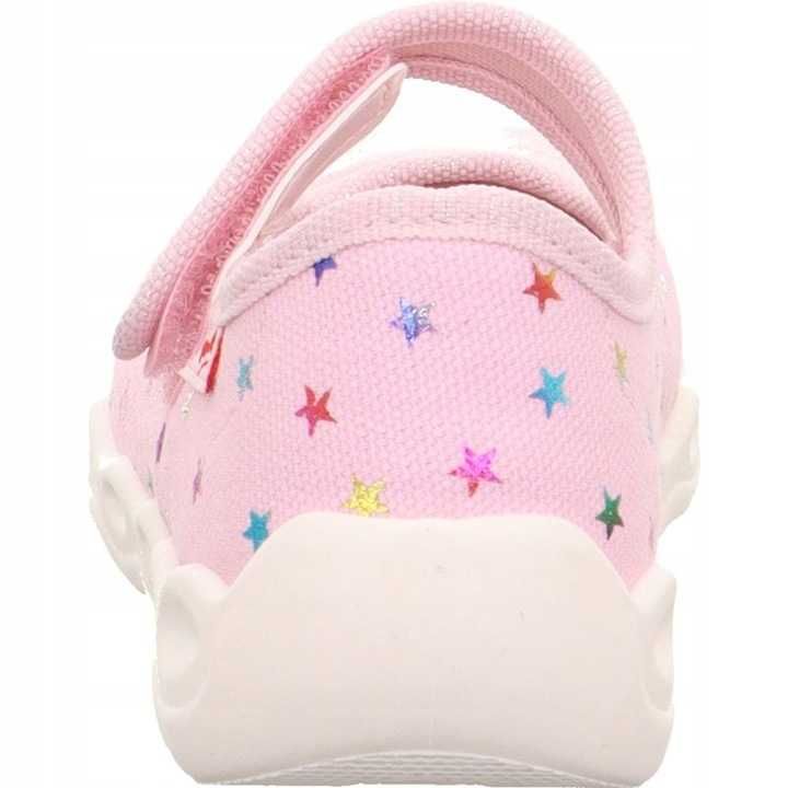 Kapcie dziewczęce r.32 Superfit Bubble róż