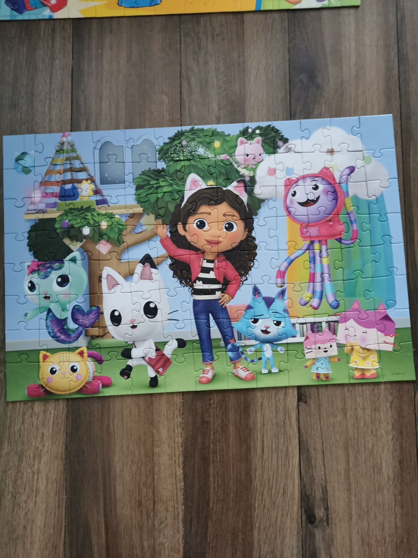 Puzzle koci domek Gabi, super zings 100 szt - 3 op