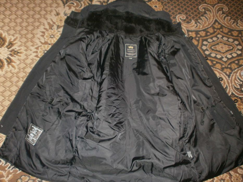 Куртка парка аляска Alpha Industries N-3B, р. XL, наш 54-56. ПОГ-69 см