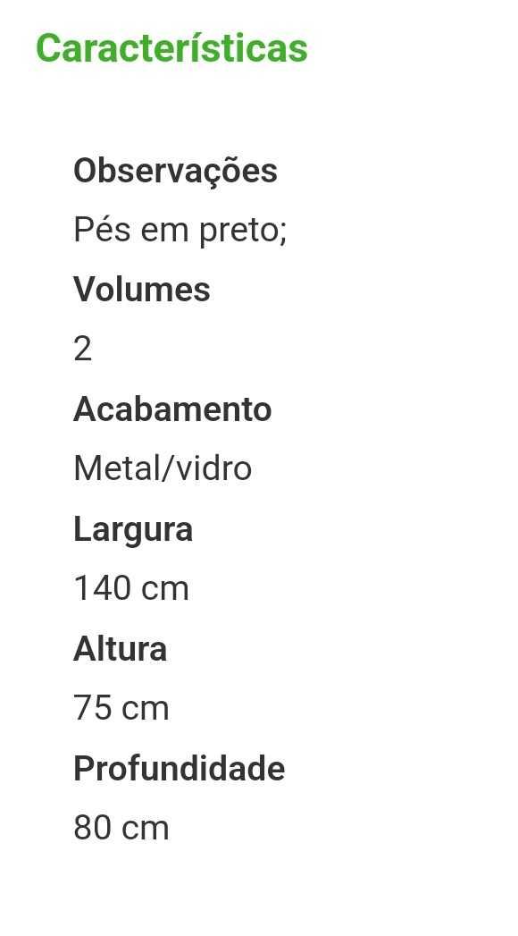 Mesa nova ainda em caixa
