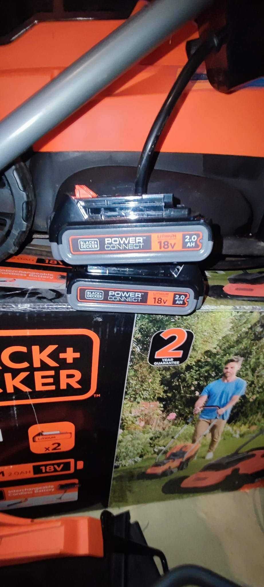 Kosiarka akumulatorowa Black&Decker 33 cm 2x18V 2x2ah