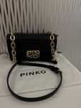 Torenka damska PINKO Logo Mini Icon Classique czarna