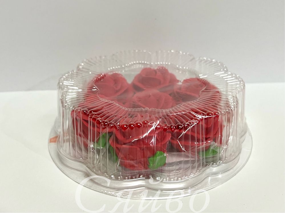 Набор сахарные фигурки из мастики для украшения торта Набор  Розы 7 шт