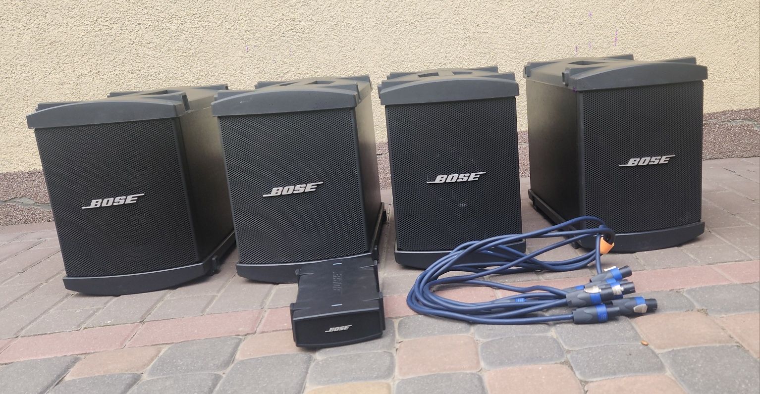 BOSE L1 + 4xBass B1 + Pack Lite A1 250w + okablowanie