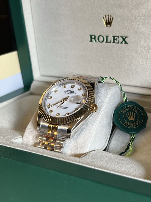 Rolex Oyster Perpetual DateJust Silver/Gold