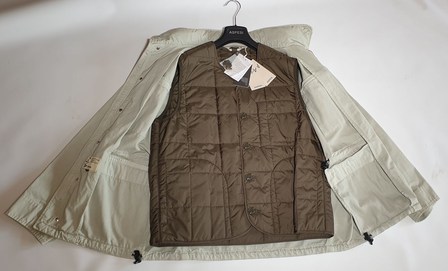 M65. Куртка ASPESI M65. Стиль мілітарі. Minifield Cot