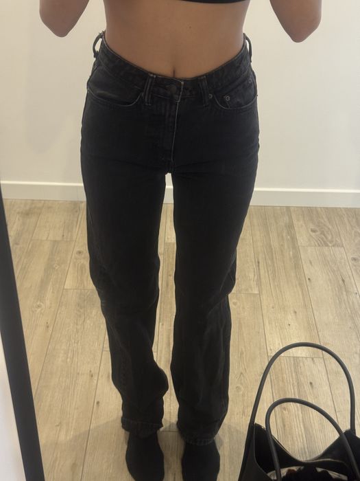 Чорні джинси прямі бренду Weekday