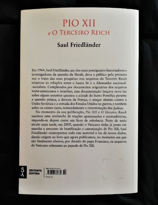 Pio XII e o Terceiro Reich de Saul - Saul Friedländer