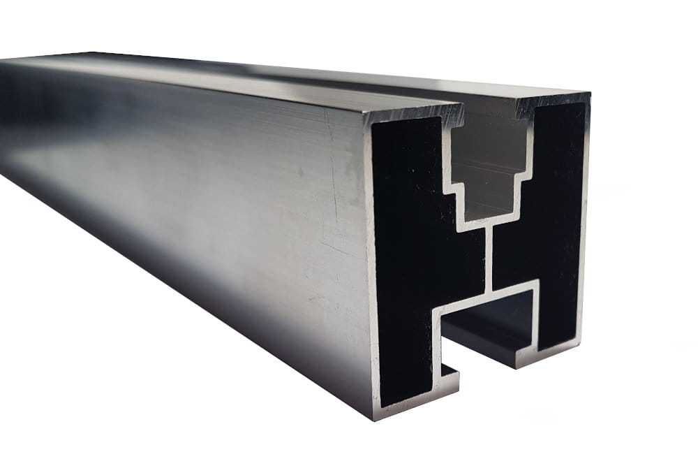 Profil aluminiowy  2,40m  40x40  szyna montażowa paneli