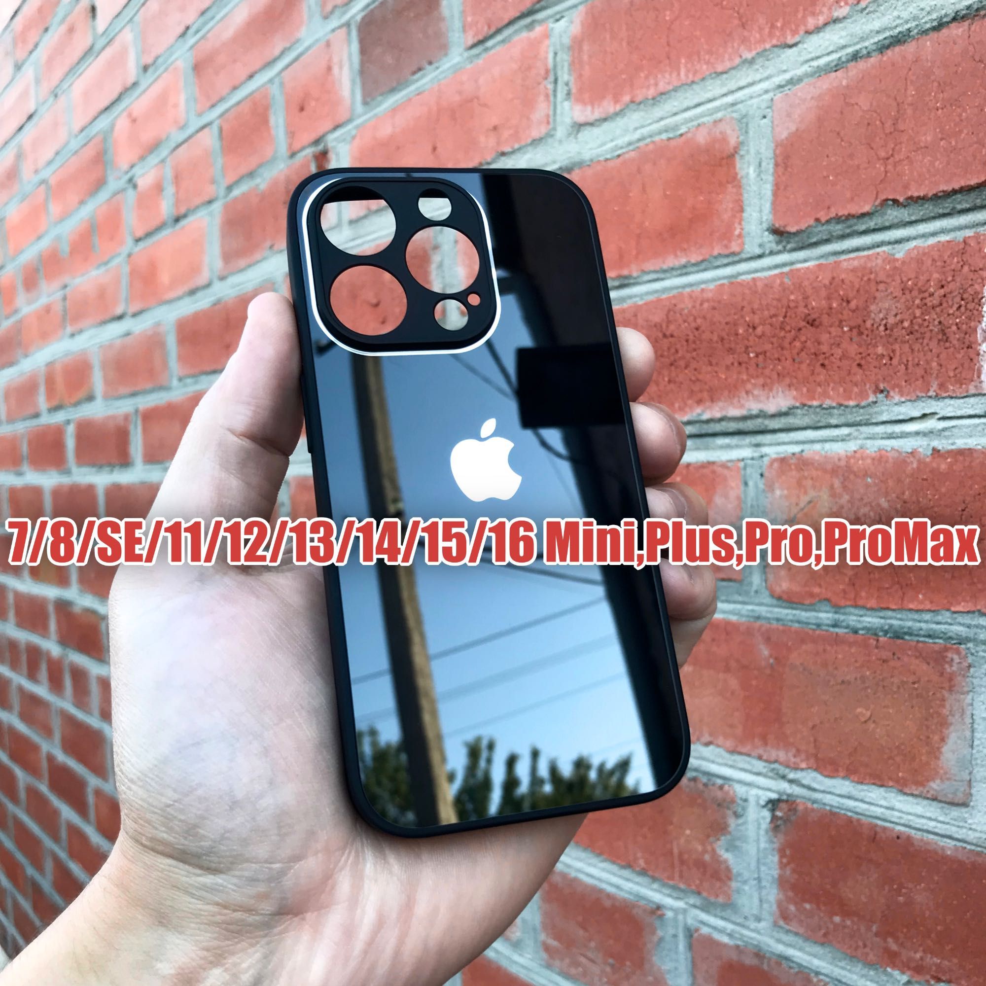 ICE Скляний чохол на iPhone 16 та інші 15·14–Чехол для айфон–Cases