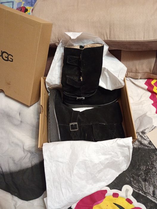 Сапожки жіночі 37 р, замша