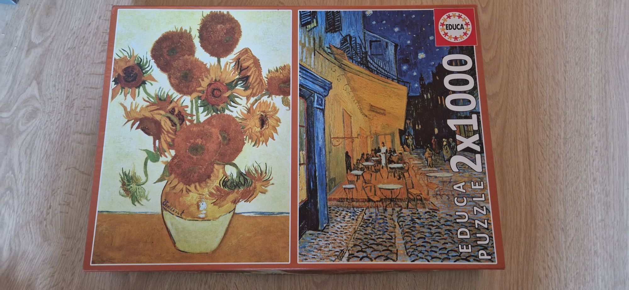 Puzzle 2×1000 peças Van Gogh