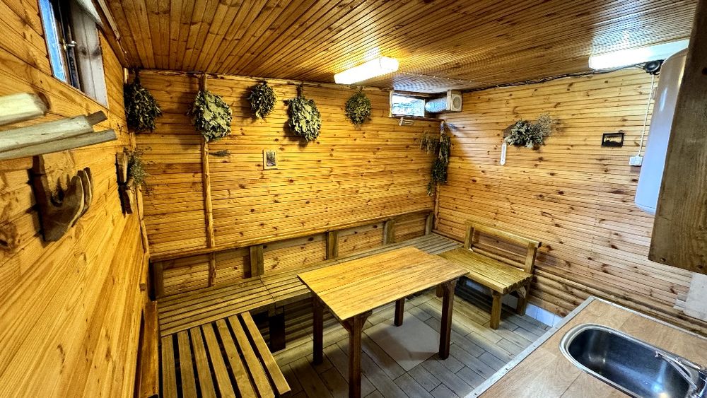 Баня на дровах в центрі міста