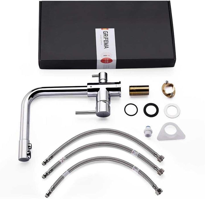 Bateria kuchenna stojąca Grifema Dover srebrny