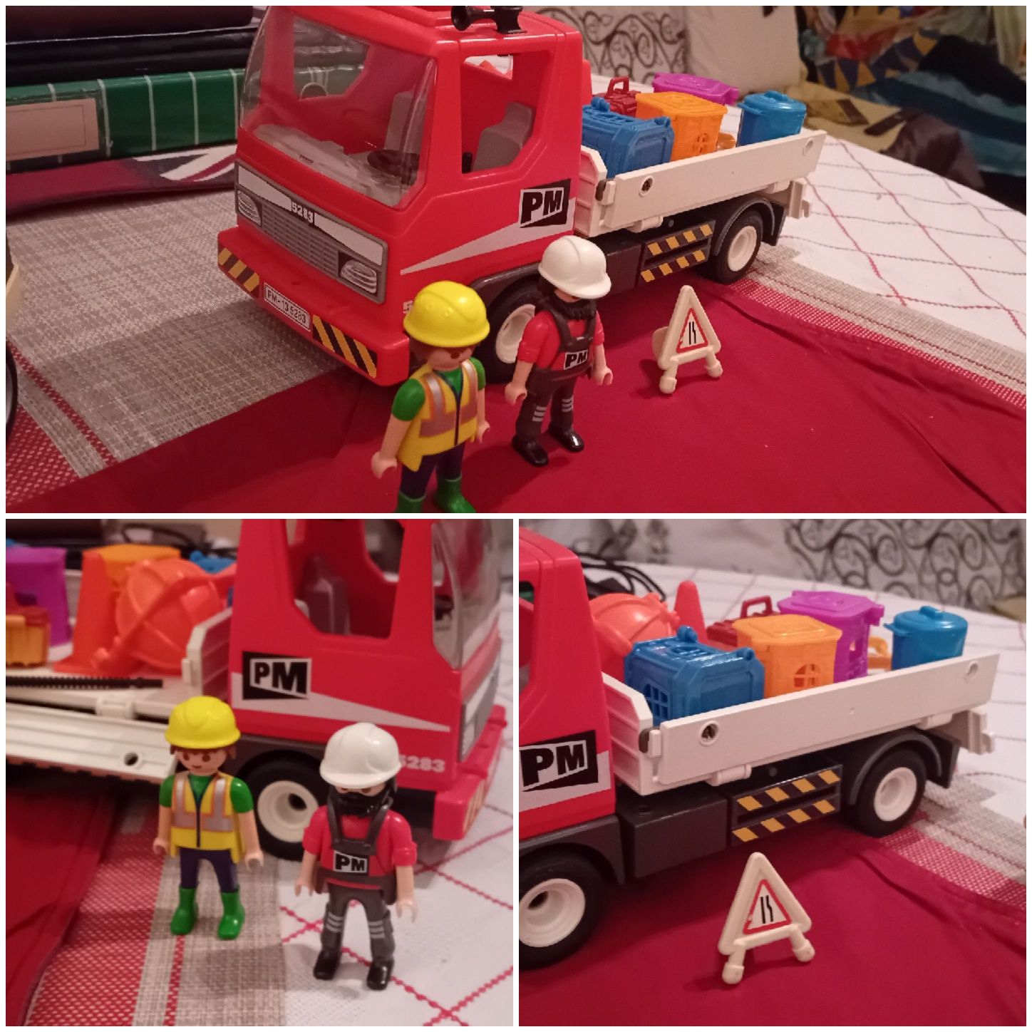 Playmobil carros e bonecos