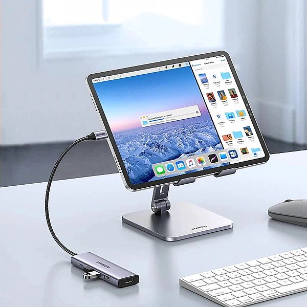HUB Ugreen CM511, 15597/5w1 USB-C - USB-C PD / HDMI / 3x USB-A 3.0 - s