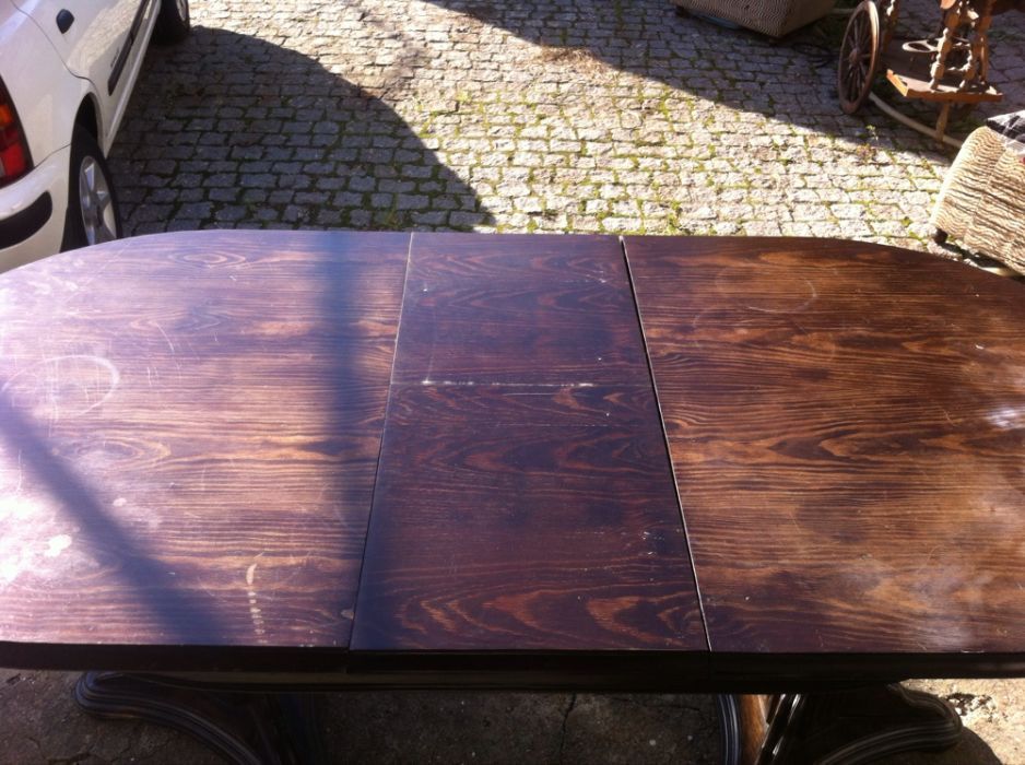 Mesa de sala extensível