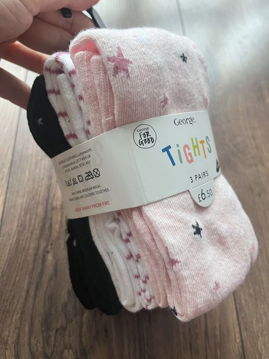 Колготи George 5-6 років набір колготки джордж