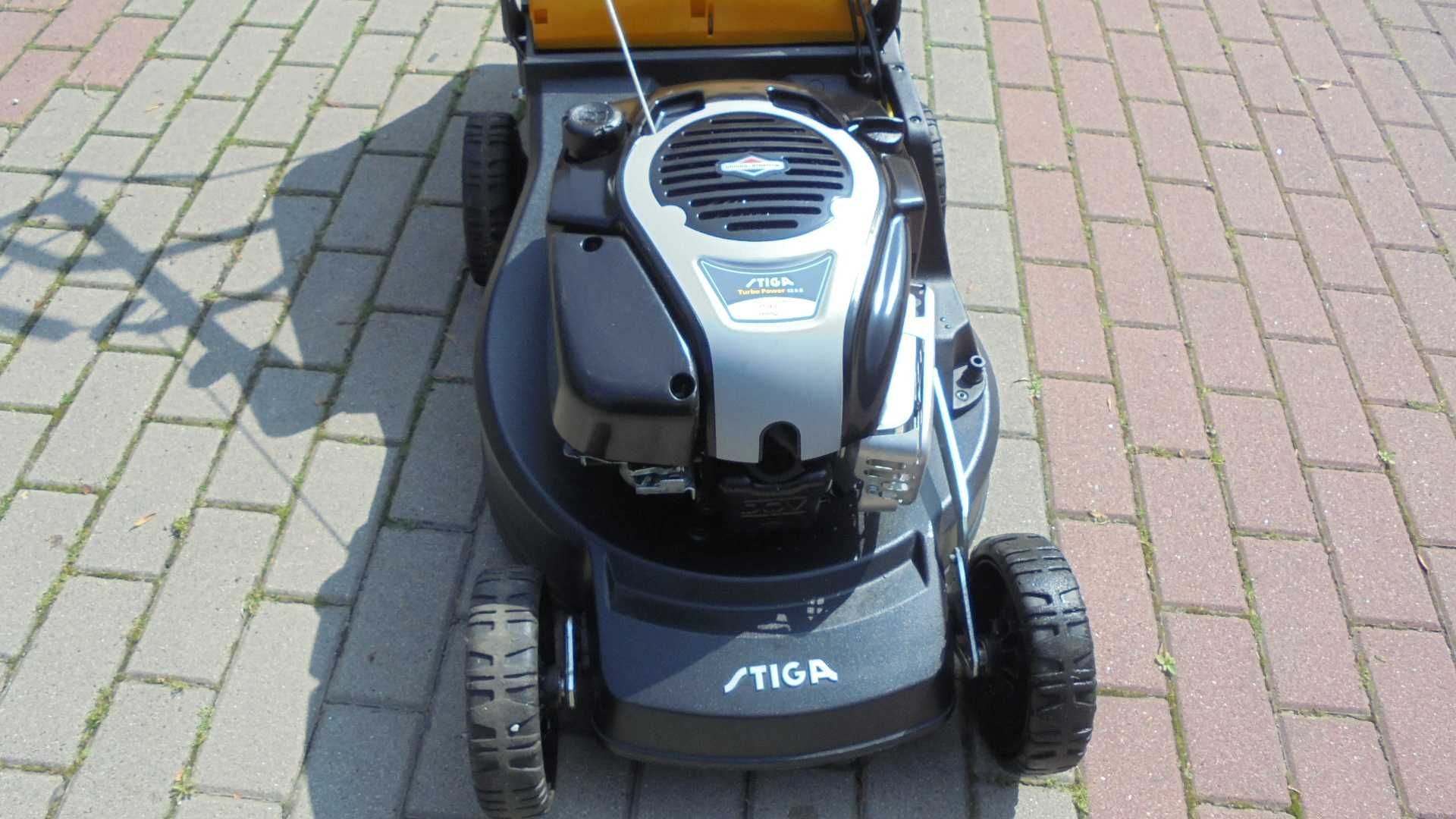 kosiarka spalinowa stiga 534 tr koszem napedem alu solidna org briggs
