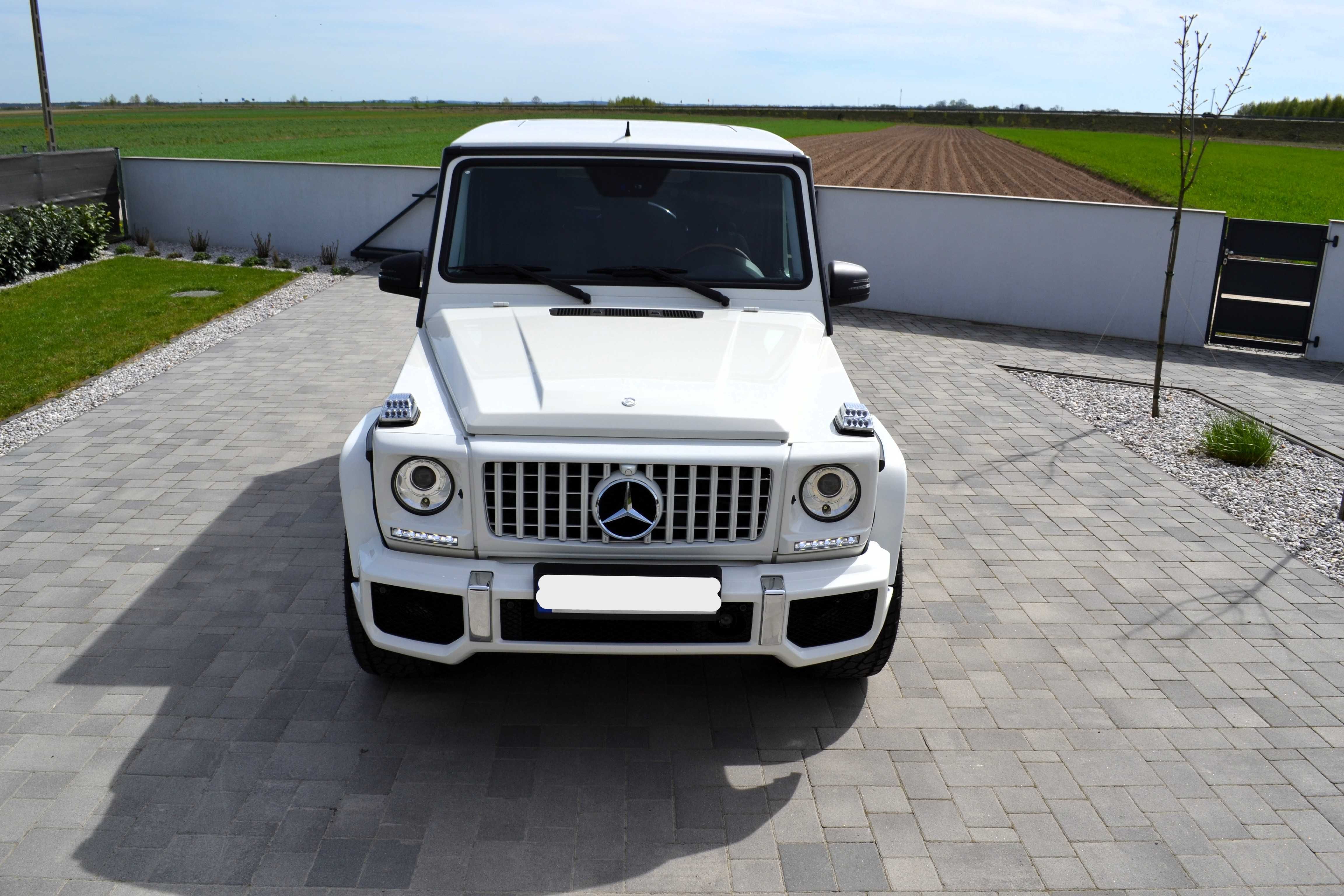 #Auto do Ślubu# Biały Mercedes G Klasa V8 Petarda!