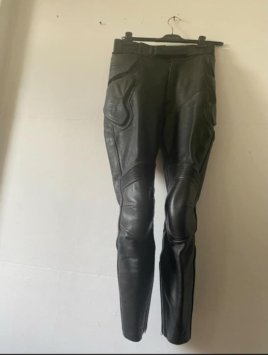 Męskie skórzane spodnie motocyklowe Greyhound