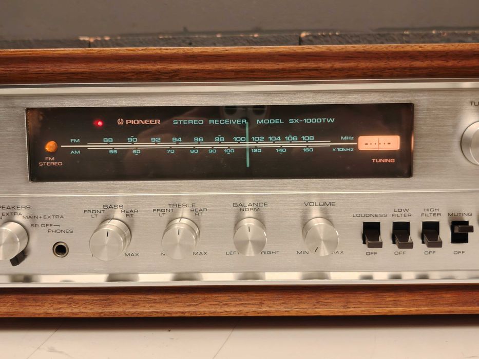 PIONEER SX-1000TW ! Piękny amplituner VINTAGE ! Znakomity stan