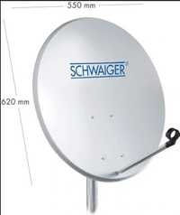 Zestaw Schweiger 714470 antena satelitarna z konwerterem