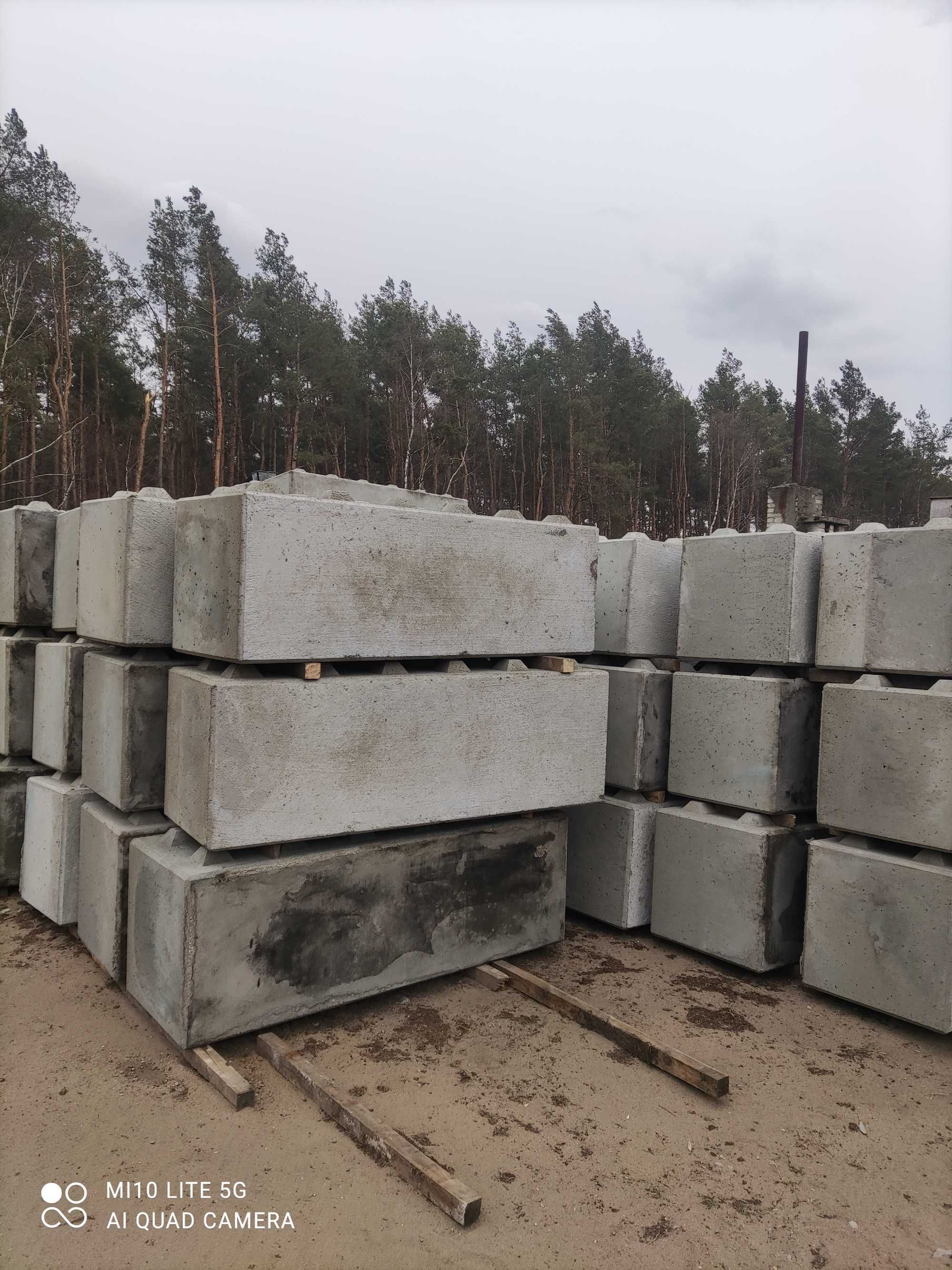 Bloki betonowe od producenta
