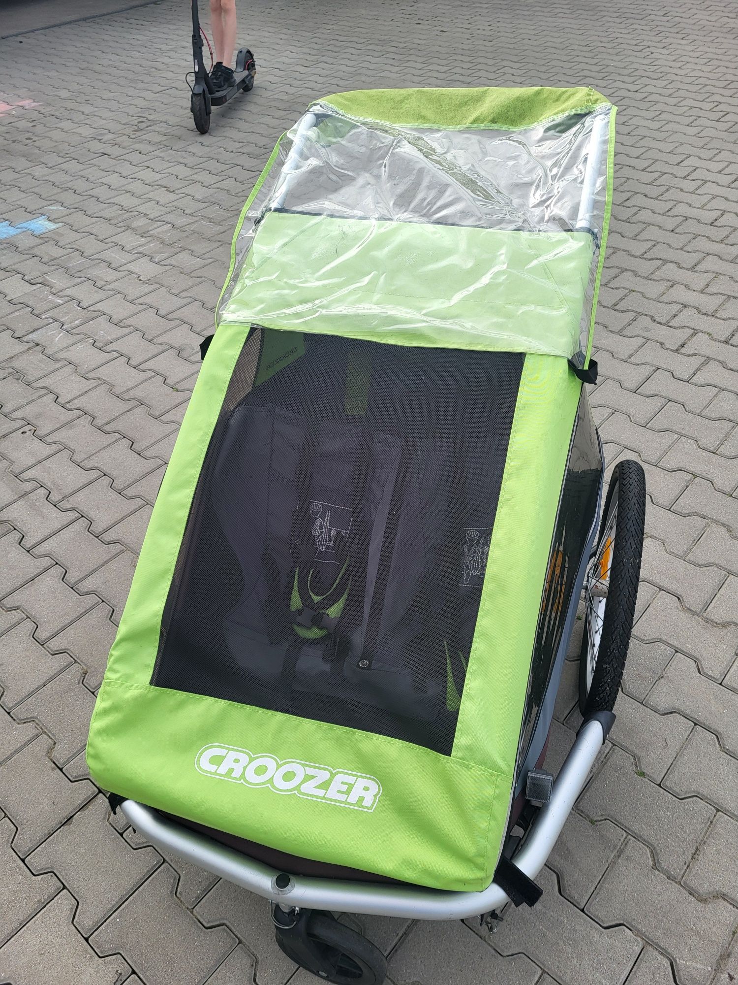 Przyczepka rowerowa dla dwójki Croozer Kids for 2