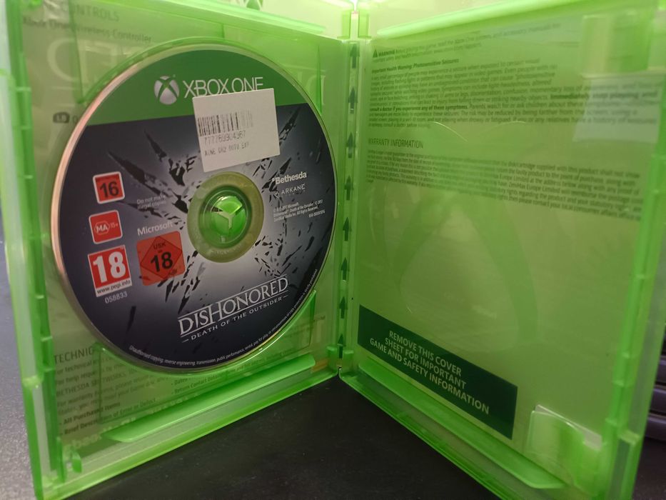 Dishonored: Death of the Outsider XONE Wysyłka Sklep Wawa Mokotów