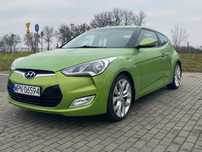 Hyundai Veloster Hyundai Veloster 1.6GDI 140km, Salon Polska, Niski Przebieg