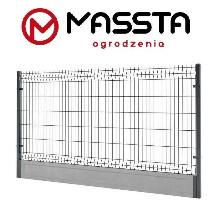 Kompletne ogrodzenie panelowe 3D - Wiśniowski - wysoka jakość - MASSTA