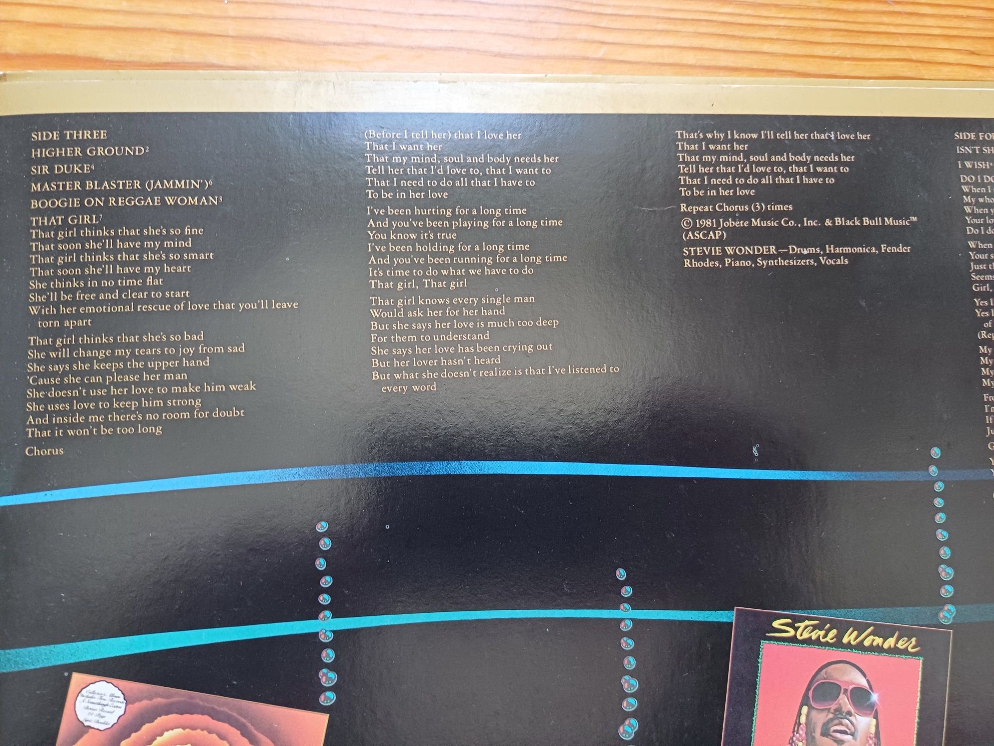 Stevie Wonder's Original Musiquarium em vinil