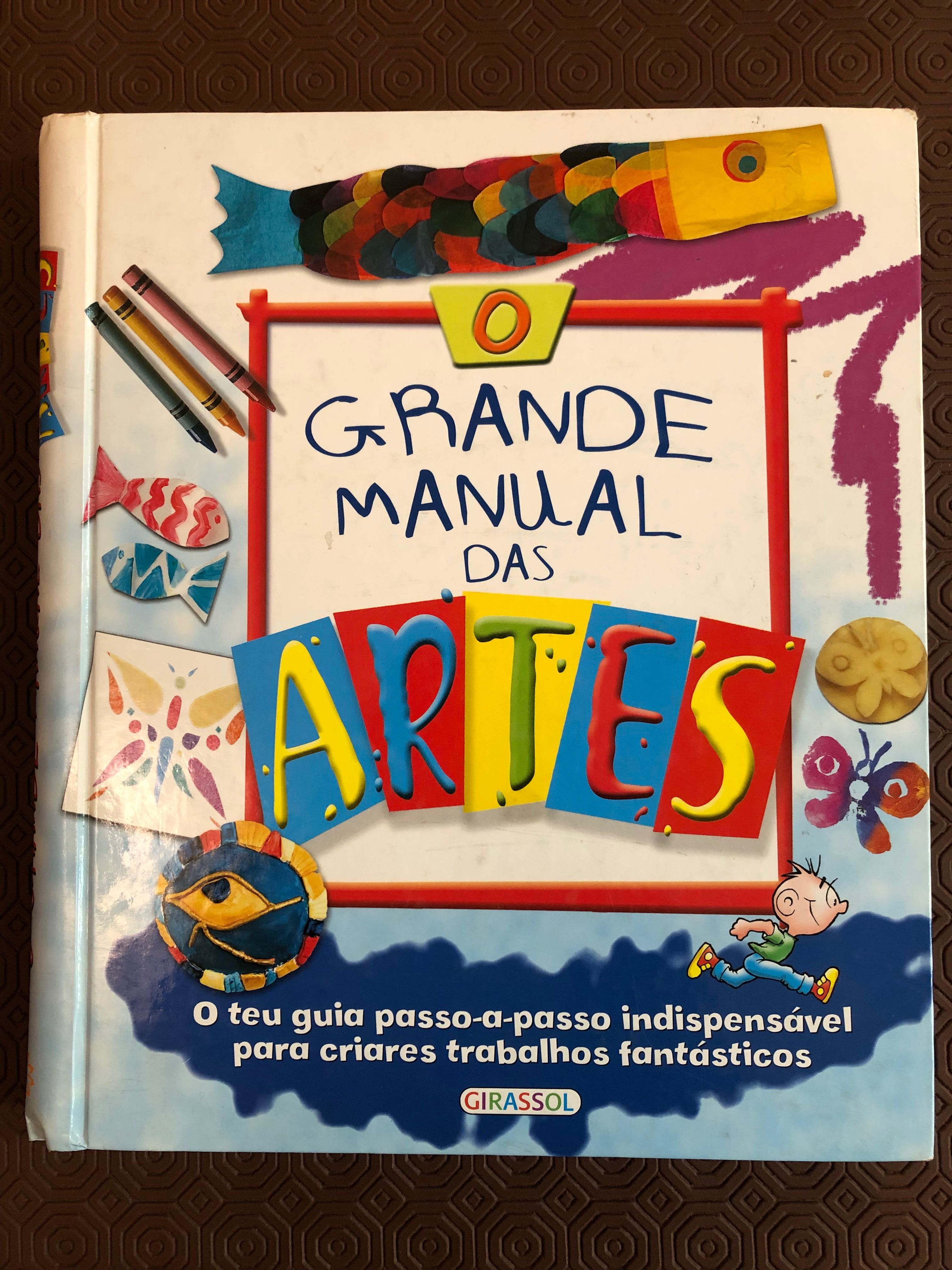 Livros O Grande Manual das Artes e Brinca e Cria