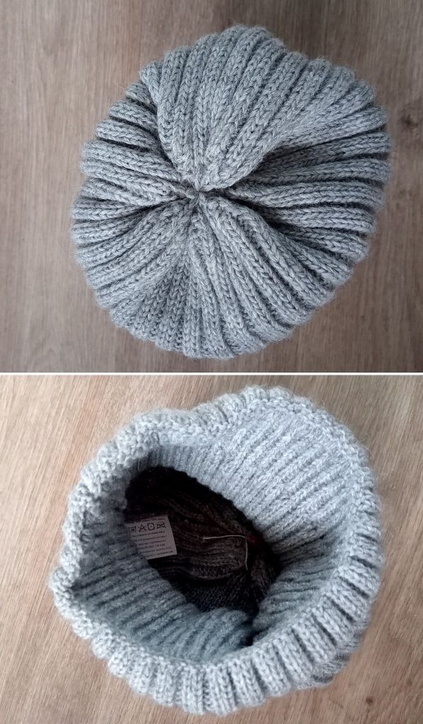 Теплая шапка и шарф, комплект (шерсть, акрил)