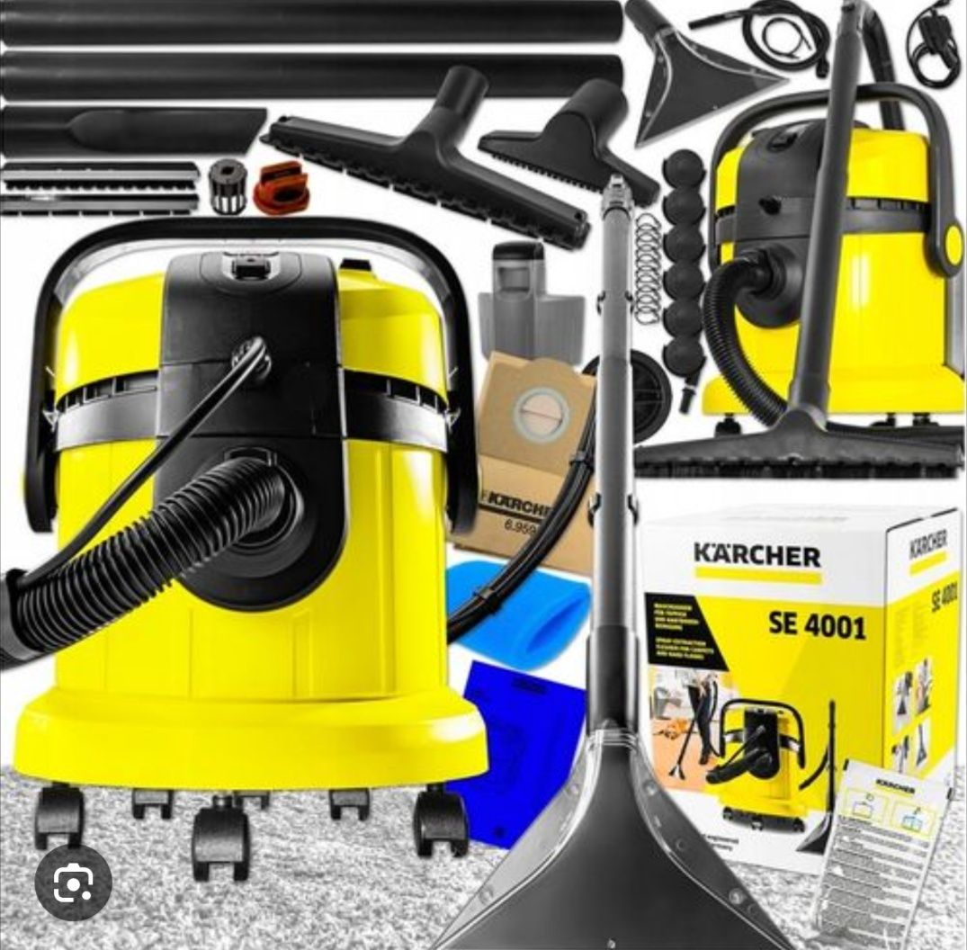 Odkurzacz piorący Karcher SE 4001 1.081-130.0 1400W stan idealny