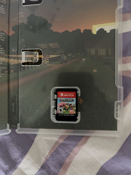 Minecraft nintendo switch картридж